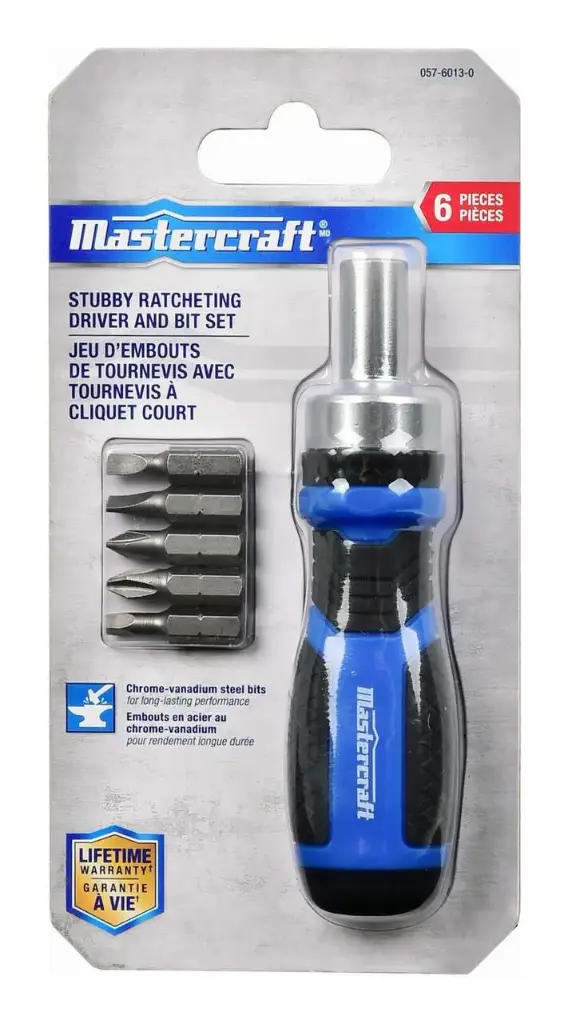 RATCHET SCREWDRIVER 6 IN 1 