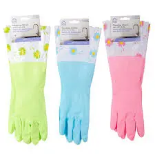 DELUXE CLEANING GLOVES WITH SOFT LINING
