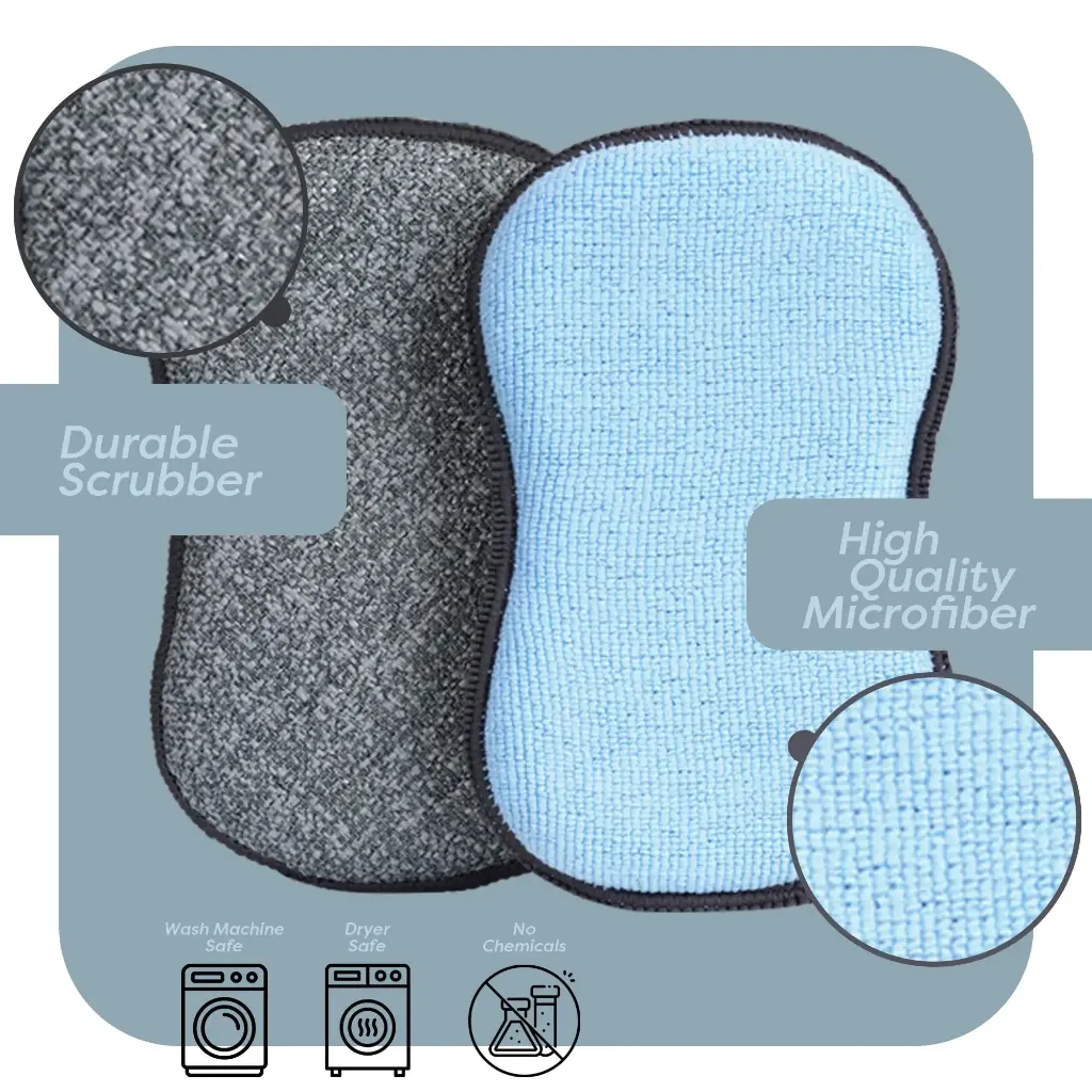 MICROFIBRE DISH SPONGE