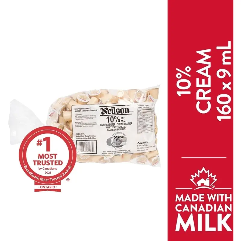 NEILSON 10% DAIRY CREAMER 9ML/160CT