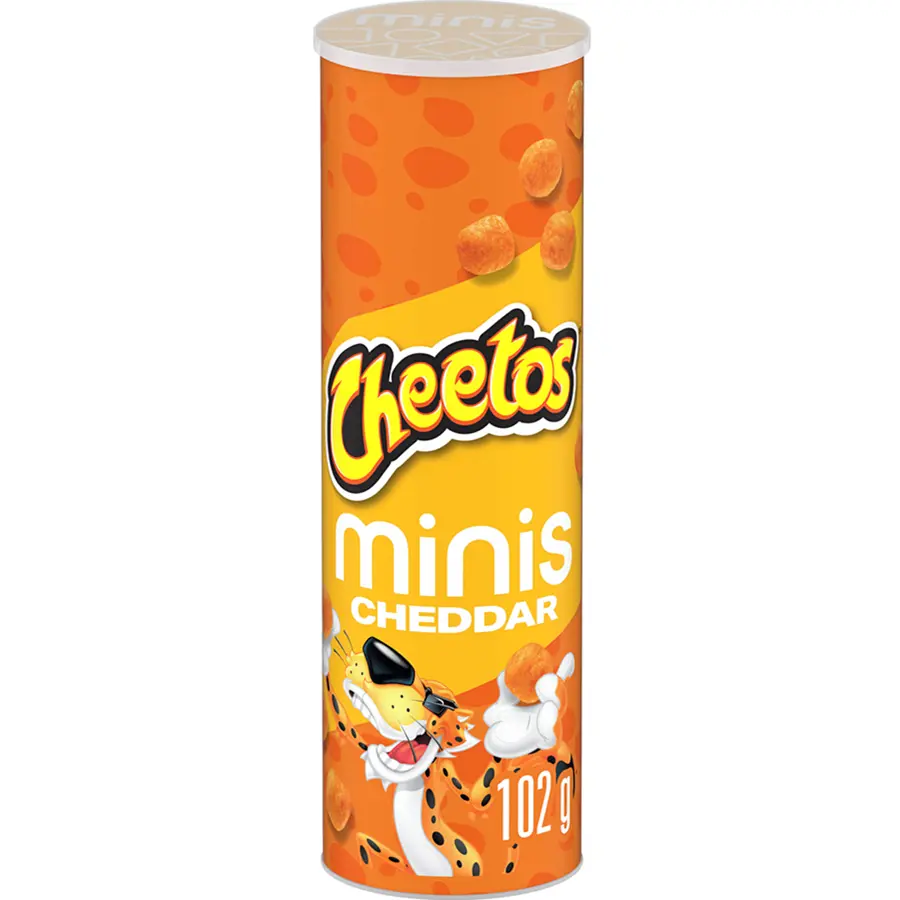 CHEETOS MINIS CHEDDAR 102G