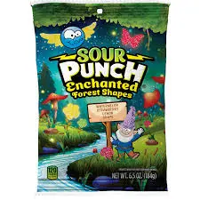 SOUR PUNCH ENCHANTED FOREST SHAPES 184G