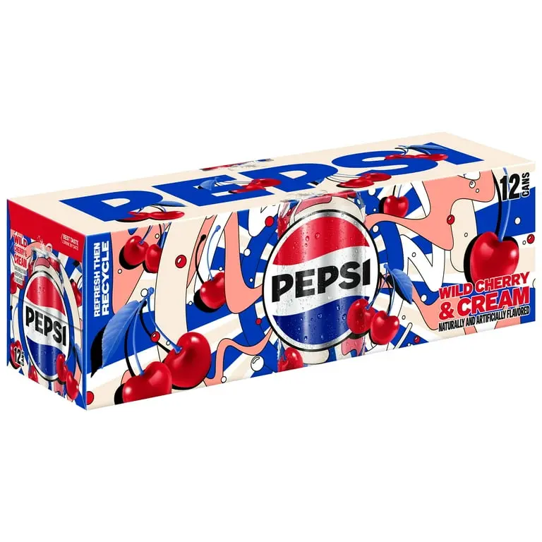 PEPSI WILD CHERRY & CREAM 355ML/12CT (US)