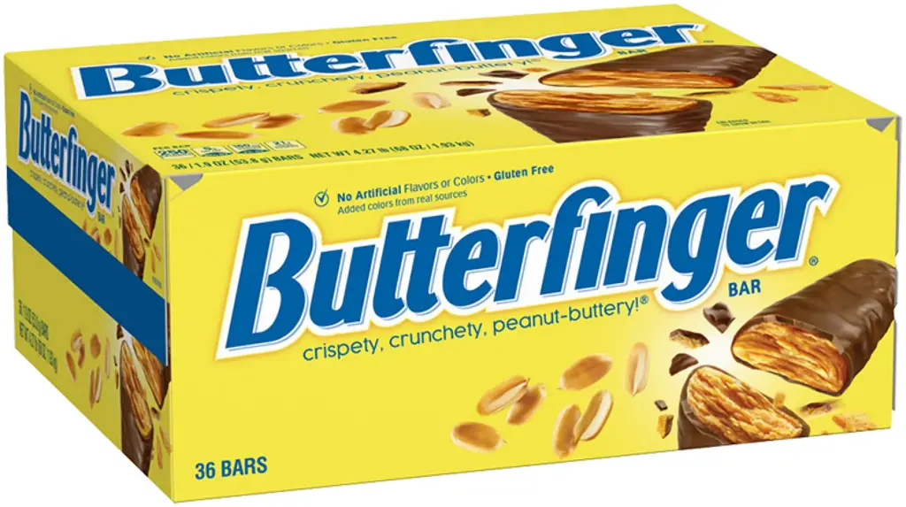 BUTTER FINGER REGULAR BAR 54G/ 36CT 