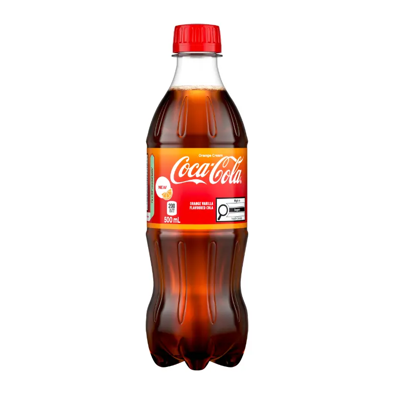 COKE BTL ORANGE CREAM 500ML 