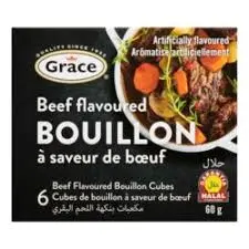 GRACE BEEF BOUILLON CUBES 6PK 
