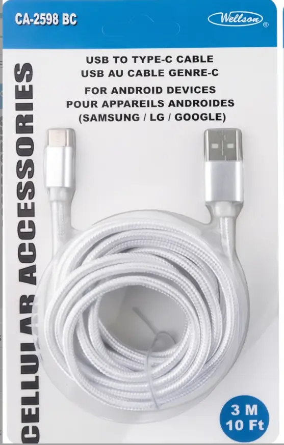 3M CABLE USB TO TYPE C