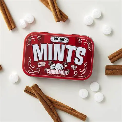 BIG SKY CINNAMON MINTS 50G/6CT 
