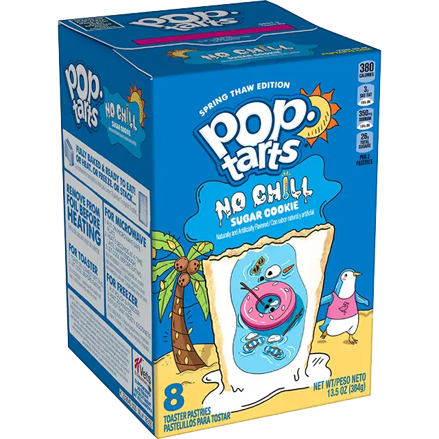 POPTARTS NO CHILL SUGAR COOKIE 8CT 