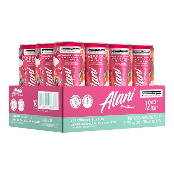 ALANI STRAWBERRY ENERGY DRINK 355ML/12CT