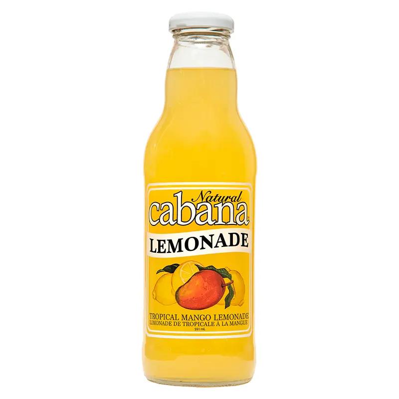 CABANA NATURAL TROPICAL MANGO LEMONADE 591ML/12CT 
