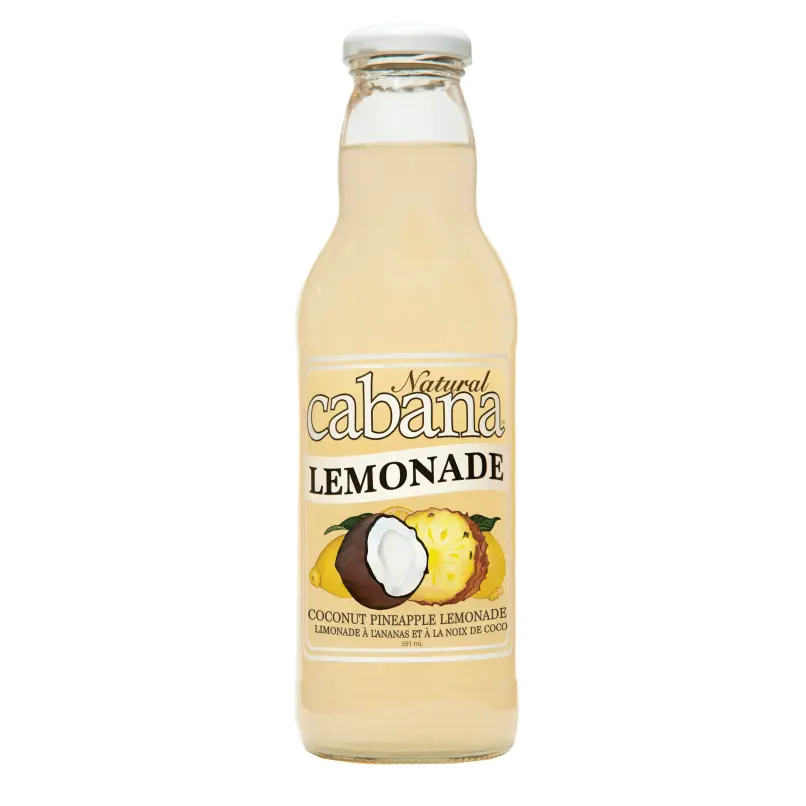 CABANA NATURAL COCONUT PINEAPPLE LEMONADE 591ML/12CT 