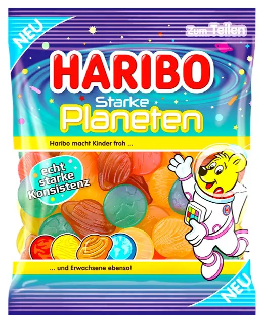 HARIBO STARKE PLANETEN 175G (EU)