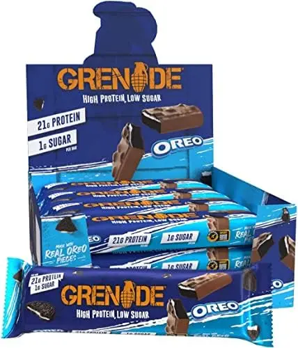 GRENADE OREO PROTIEN BAR 60G/12CT