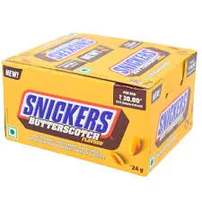 SNICKERS BUTTERSCOTCH 54G/15CT (INDIA)