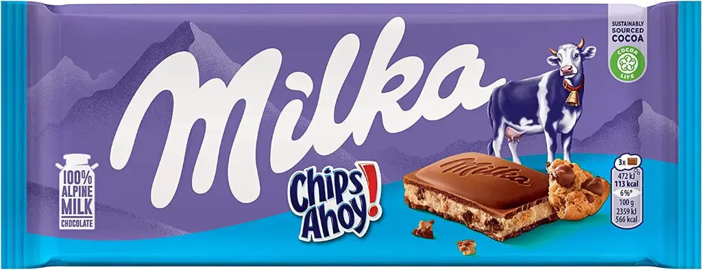MILKA CHIPS AHOY 100G