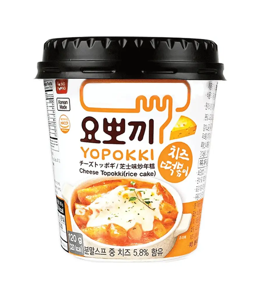 YOPOKKI CHEESE TOPOKKI CUP 120G