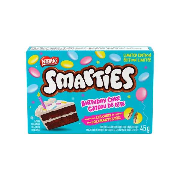 NESTLE SMARTIES BIRTHDAY CAKE 45G/24CT