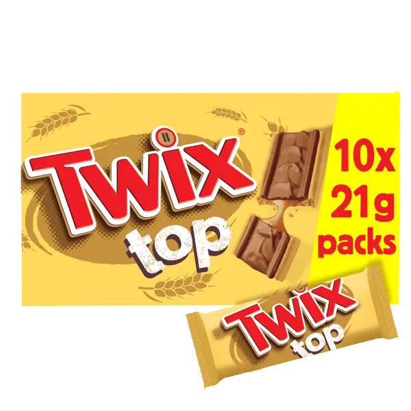 TWIX TOP 21G/10CT (UK)  