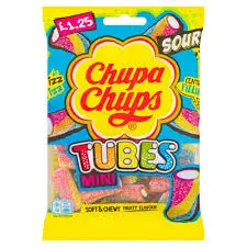CHUPA CHUPS TUBES MINI 120G (UK)