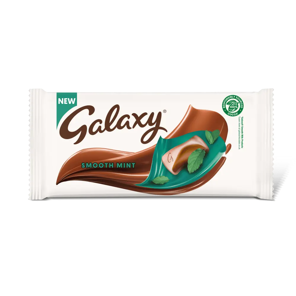 GALAXY SMOOTH MINT BLOCK 110G (UK)