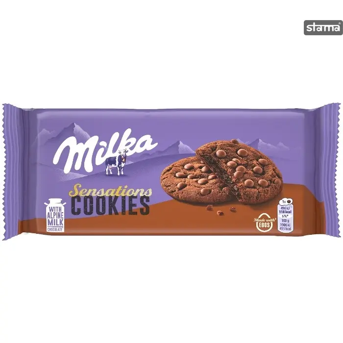 MILKA SENSATIONS COOKIES 156G