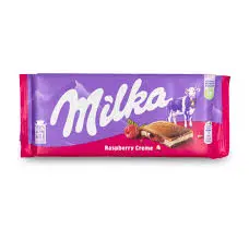 MILKA RASPBERRY CREME 100G