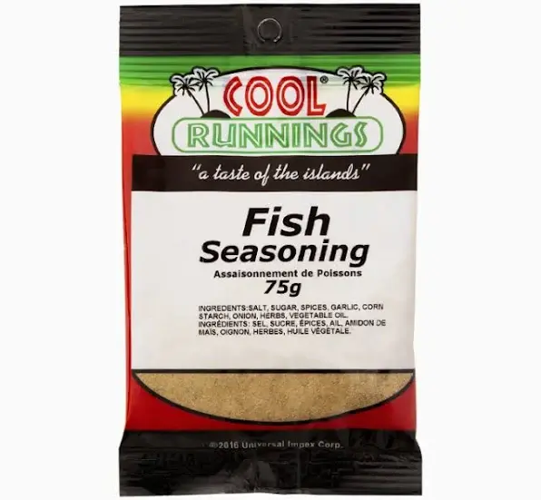 COOL RUNNINGS FISH SEASONING / 75G 