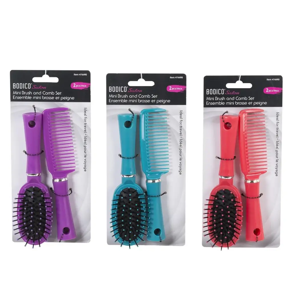 BODICO MINI BRUSH & COMB SET