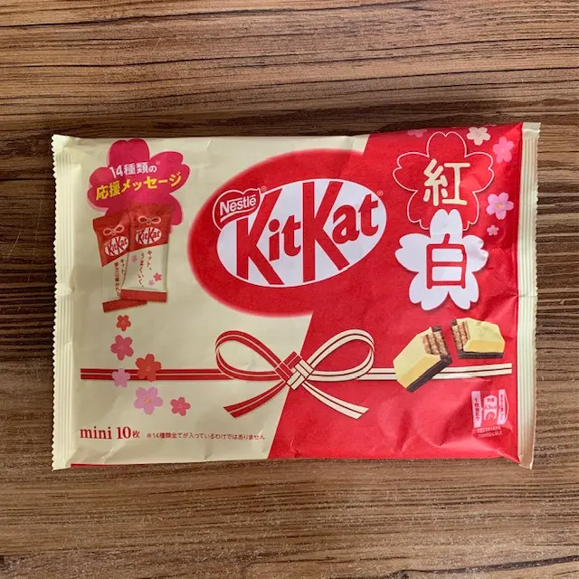 KIT KAT CHERRY BLOSSOM WAFER MINI BAR 116G/10CT