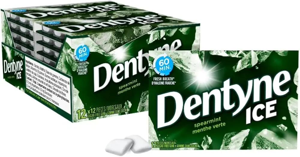 DENTYNE ICE SPEARMINT 12CT 
