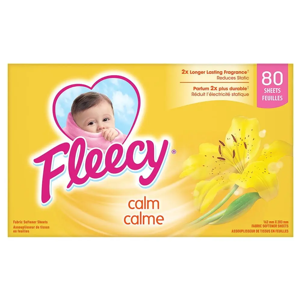 FLEECY SHEETS CALM 80CT