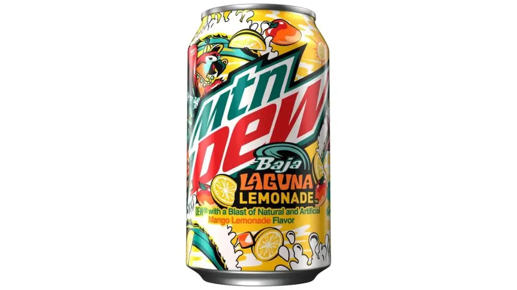 MOUNTAIN DEW BAJA MANGO LEMONADE 473ML/12CT