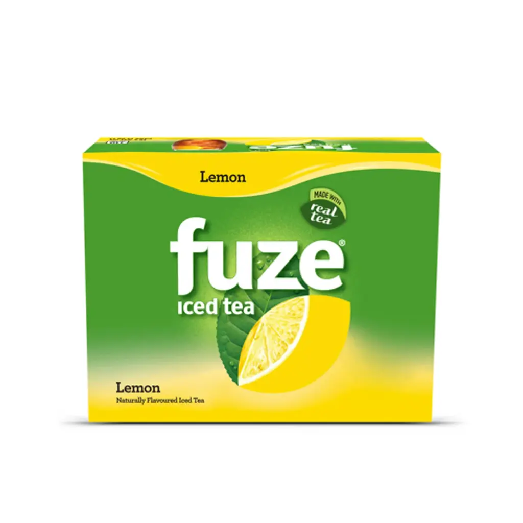 FUZE ICED TEA LEMON CANS 341ML/12CT