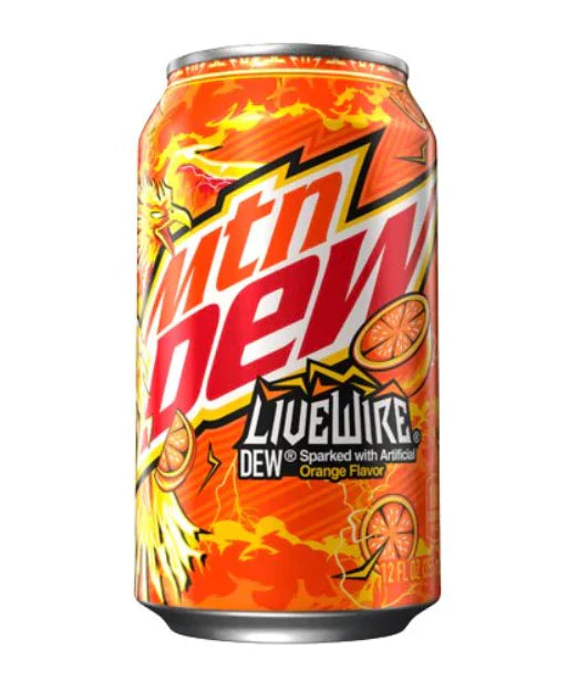 MOUNTAIN DEW LIVEWIRE CANS 355ML/12CT (U)