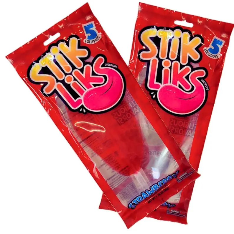 STIK LIKS STRAWBERRY LOLLIPOPS 15CT