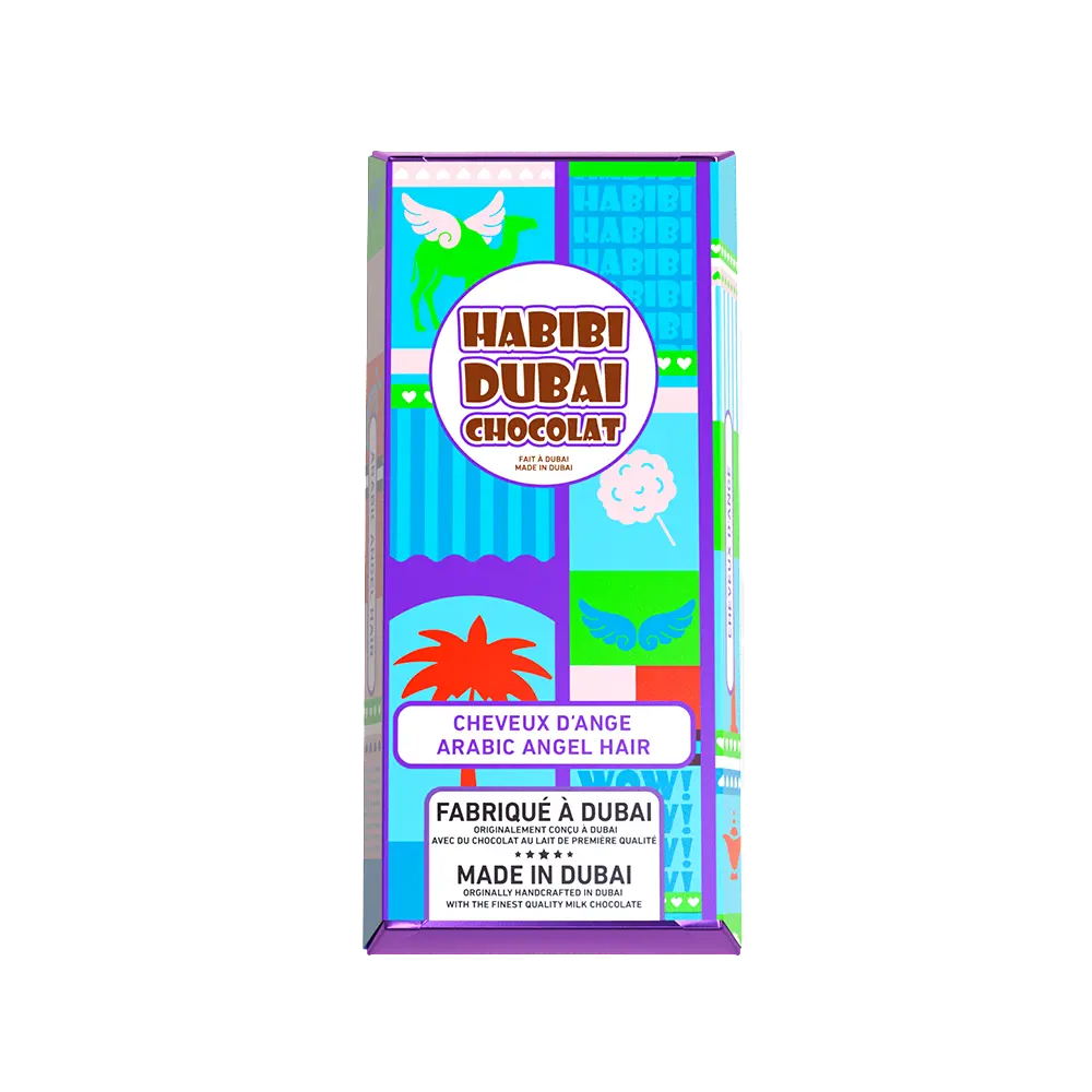 HABIBI DUBAI ARABIC COTTON CANDY CHOCOLATE 200G
