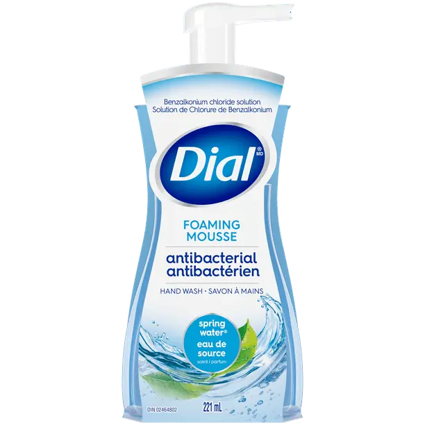 DIAL LIQUID HAND SOAP SPRING WATER 221ML