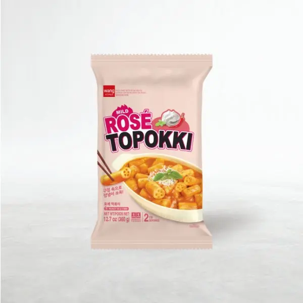 WANG MILD ROSE TOPOKKI RICE CAKE 360G