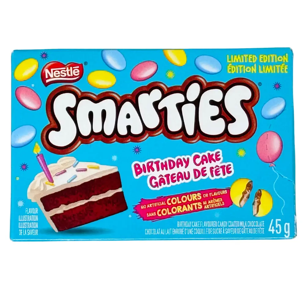 SMARTIES BIRTHDAY CAKE 45G