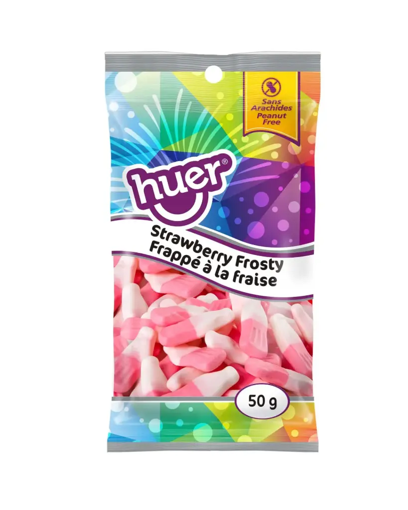 HUER FROSTY STRAWBERRY GUMMIES 50G