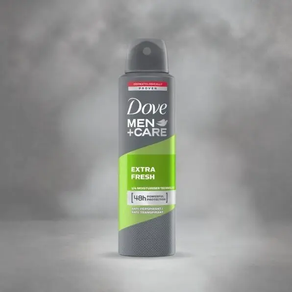 DOVE MEN EXTRA FRESH SPRAY 150ML   
