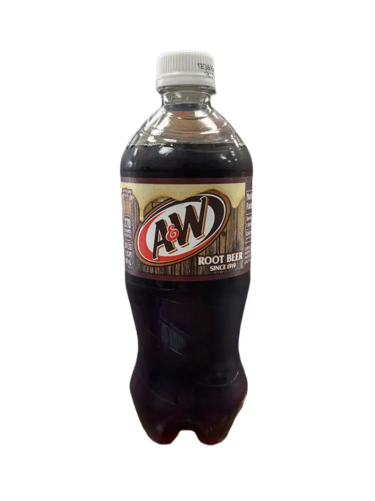 A&W VANILLA ROOT BEER 591ML (U)