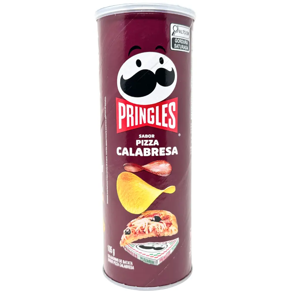 PRINGLES PIZZA CALABRESA 105G (BRAZIL)