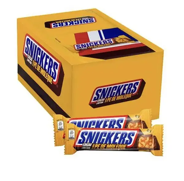 SNICKERS PEANUT BRITTLE (BRAZIL) 42G/20CT