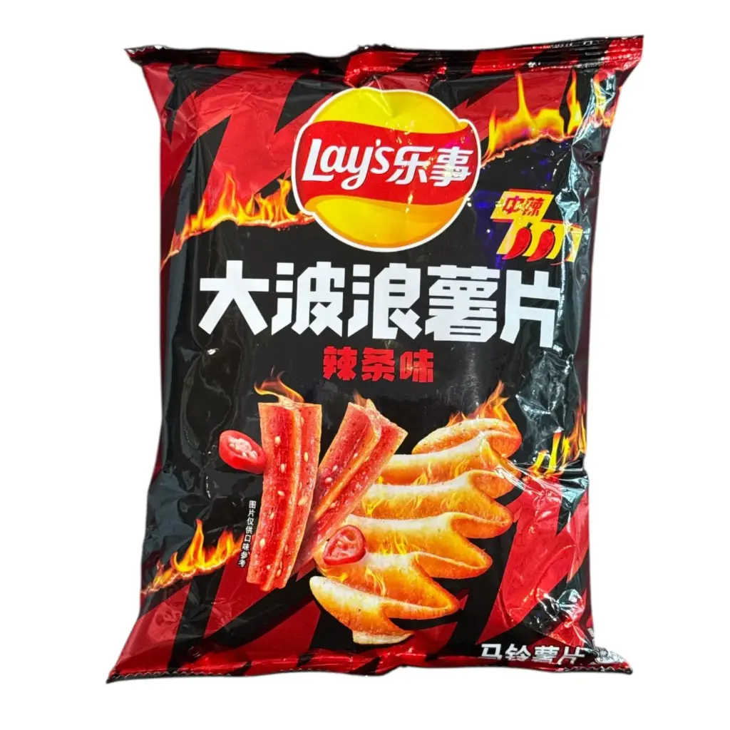 LAY'S SPICY STRIPS 70G (CHINA)