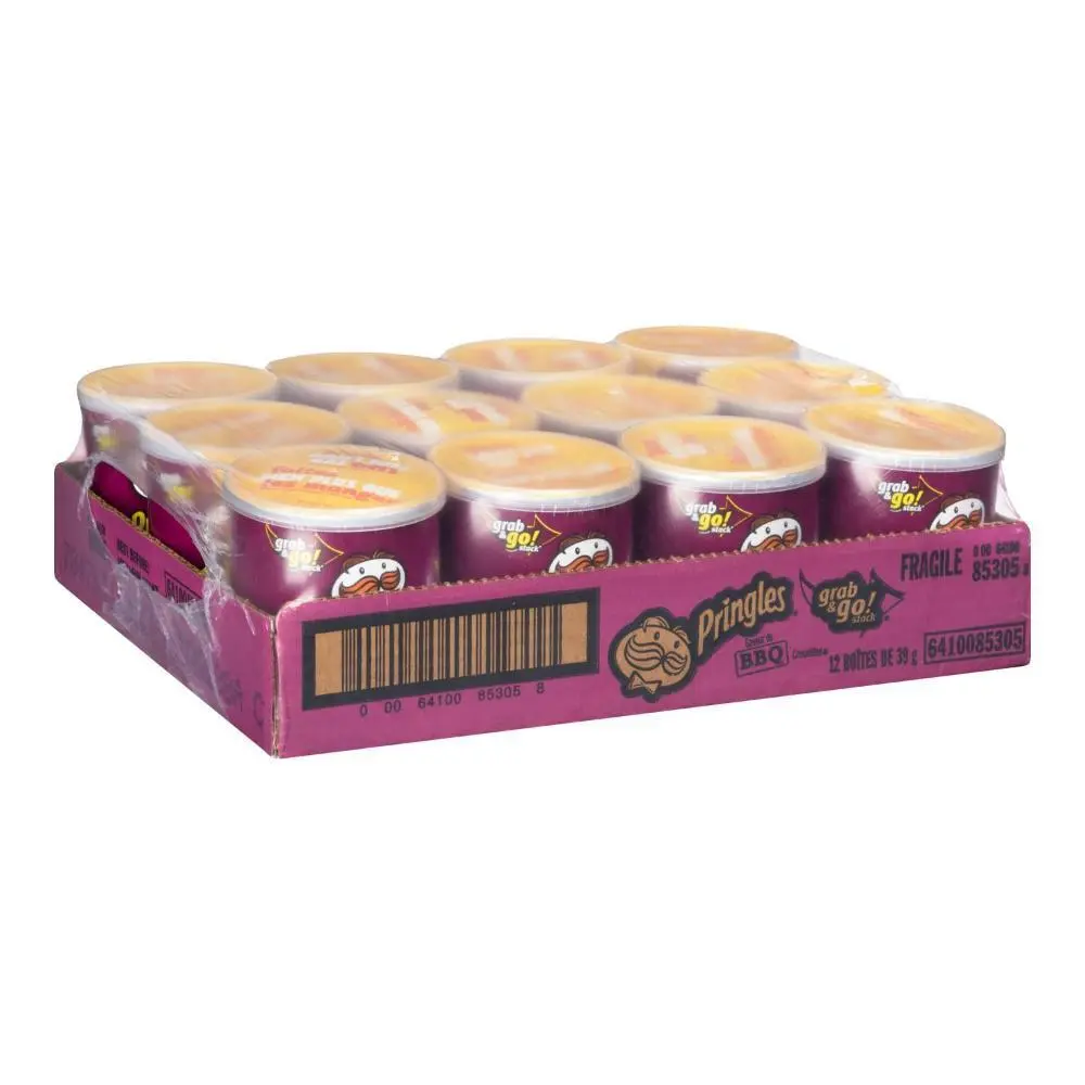 PRINGLES BBQ 39G/12CT 