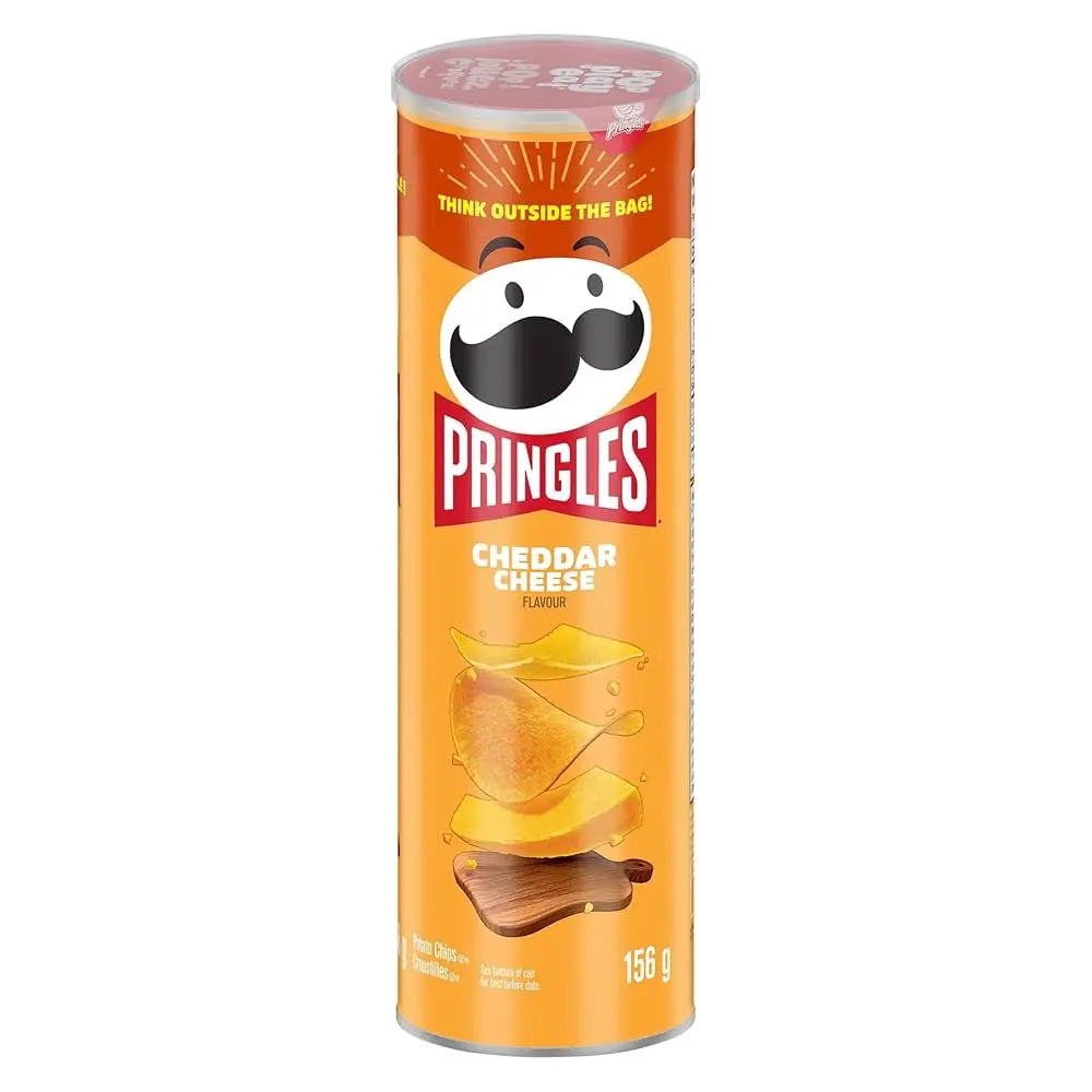 PRINGLES CHEDDAR CHEESE 156G
