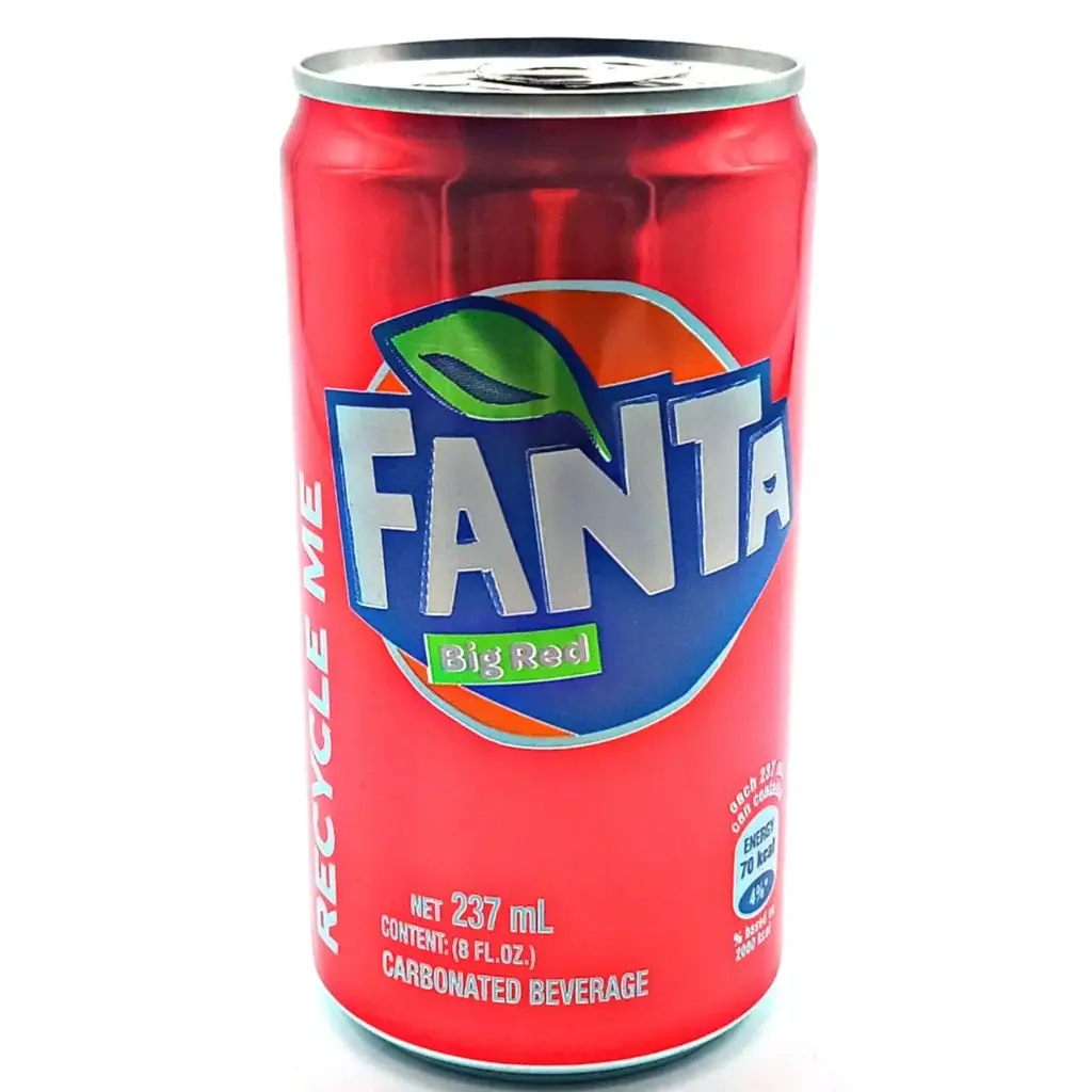 FANTA BIG RED CANS 237ML/24CT 