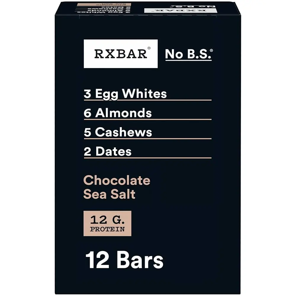 RX BAR CHOCOLATE SEA SALT 52G/12CT